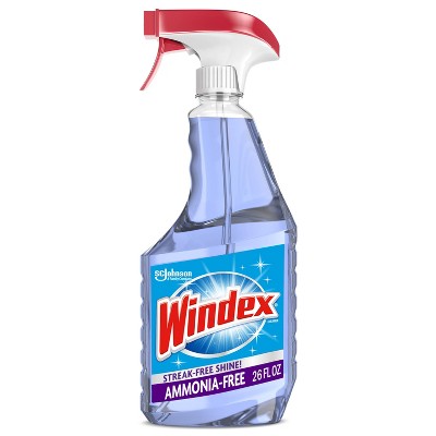 Windex Glass Cleaner Trigger Bottle Vinegar - 26 fl oz