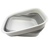 SAMMART Combo Collapsible Dish tub with Handy Basket - Space Saving, Camping Set, Picnic Set, Indoor or Outdoor use, Foldable Storage. - 4 of 4