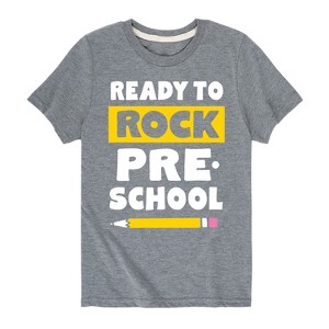 Boys' - Instant Message - Ready to Rock Preschool Short Sleeve Graphic T-Shirt - 1 of 4
