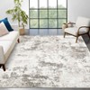 Large Area Rug 10x13 Modern Abstract Carpet Easy Cleaning Stain Resistant Indoor Carpet With Non-Slip Backing Soft Carpet For Nursery Apartment - 3 of 4