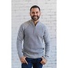 Cozeeme Quarter Zip Long Sleeve Sweater Little Kid to Big Kid  - 2 of 4