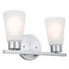 Kichler Lighting Stamos 2 - Light Vanity in  Brushed Nickel - 2 of 3