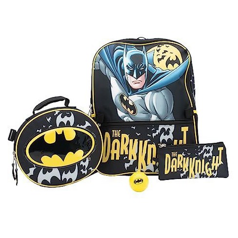 Batman 4 Piece Dark Knight Backpack Set Target