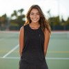 Dalix Womens Espresso Martini Muscle Tank - 3 of 4