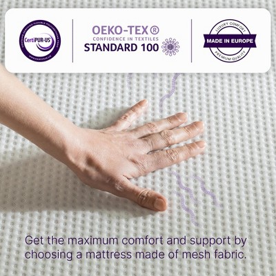 NapQueen 12" Twin XL Charcoal Memory Foam Mattress