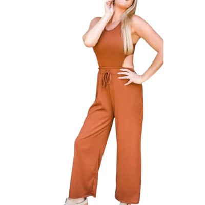 Women's Cutout Jumpsuit - made with love