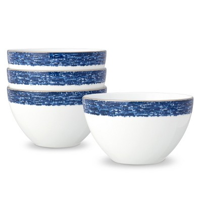 Noritake Rill Set of 4 Cereal Bowls
