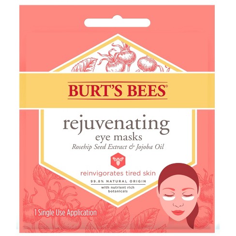 Burt's Bees Rejuvenating Eye Masks Single Use - 0.2oz - image 1 of 4