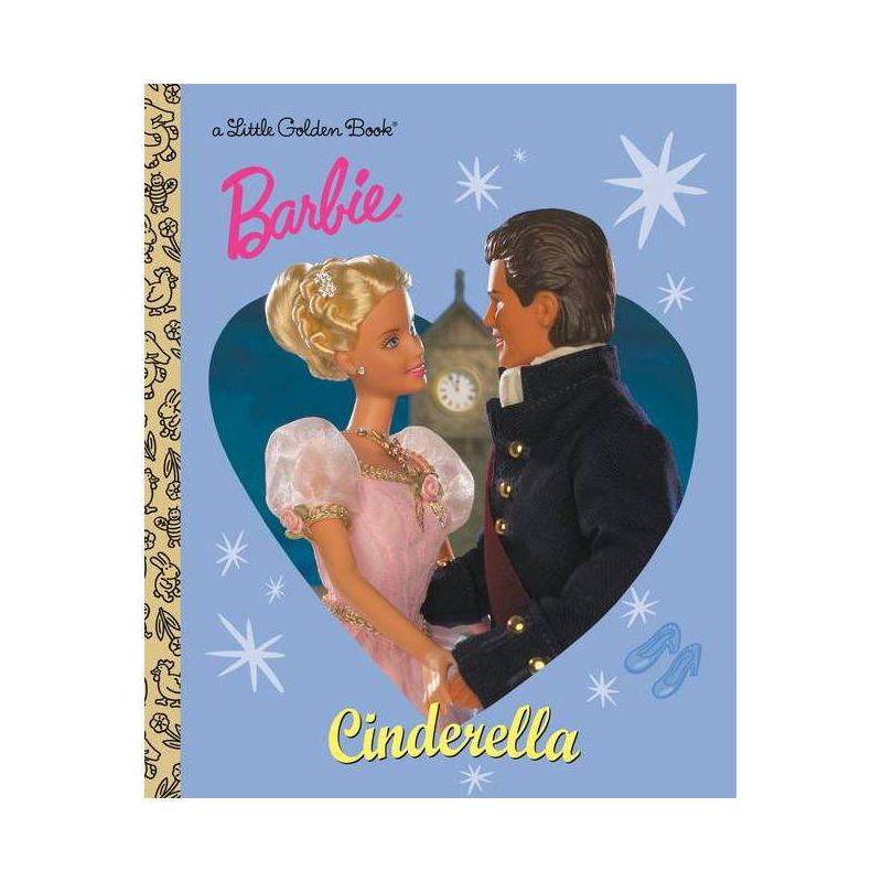 Barbie: Cinderella (Barbie) - (Little Golden Book) by  Golden Books (Hardcover), 1 of 2
