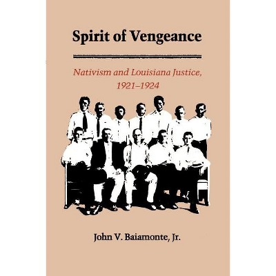 The Spirit of Vengeance - by  John V Baiamonte (Paperback)