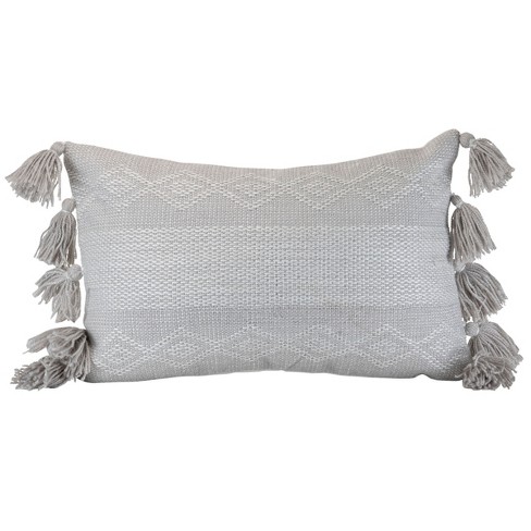 Target grey throw discount pillows