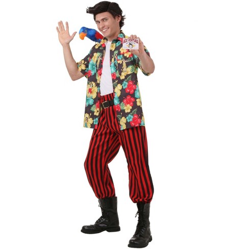 Halloweencostumes.com M Men Men's Ace Ventura Halloween Costume With ...