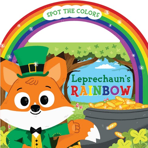 Leprechaun's Rainbow Board Book with Handle - by  Christy Tortland - image 1 of 1