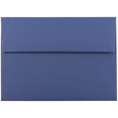JAM Paper A7 Invitation Envelopes 5.25 x 7.25 Presidential Blue 563913397I