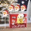 Zeesy Santa Lollipops – 12 Pack of Individually Wrapped Holiday Lollipops – Christmas Party Favors & Stocking Stuffers - 3 of 4