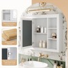 NicBex Wall Mounted Bathroom Storage Cabinet,35'' x27.5'' Medicine Cabinet with 6 Open Shelves and Mirror,Bathroom Storage Cabinet for Bathroom - 2 of 4