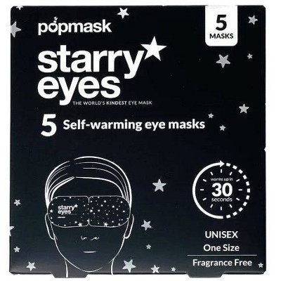 Popmask Starry Eyes Self-Heating Eye Mask - 5ct