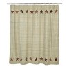 Abilene Star Shower Curtain 72x72 VHC Brands - 2 of 4