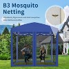 Instant-Setup Bug-Proof Canopy Tent – Military-Grade Mesh, Waterproof UV50+ & Windproof Design for Camping/Beach/Events - 3 of 4