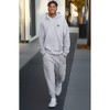 Dalix Alien Embroidery Sweatsuit Set Hoodie Jogger Soft Fleece Relaxed Fit Lounge Mens - 3 of 4