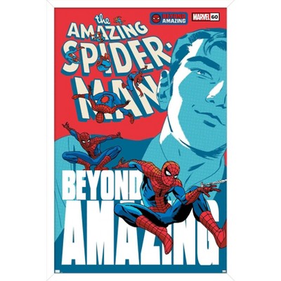 Trends International Marvel Comics - Spider-Man: Beyond Amazing - Peter Parker Cover Framed Wall Poster Prints