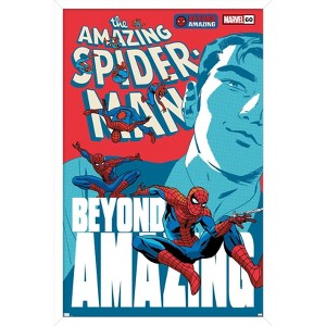 Trends International Marvel Comics - Spider-Man: Beyond Amazing - Peter Parker Cover Framed Wall Poster Prints - 1 of 4