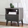 Modway Render Mid-Century Modern, One-Drawer Nightstand, Charcoal - 2 of 4