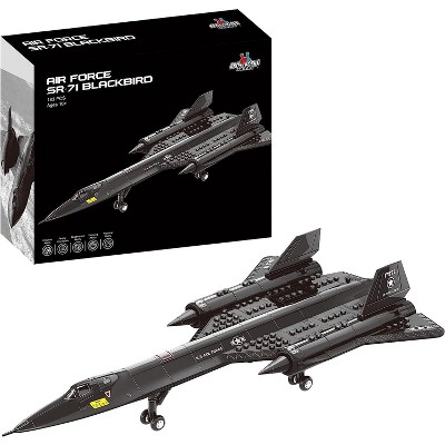 Apostrophe Games Sr-71 Blackbird Jet Building Block Set - 183pcs : Target