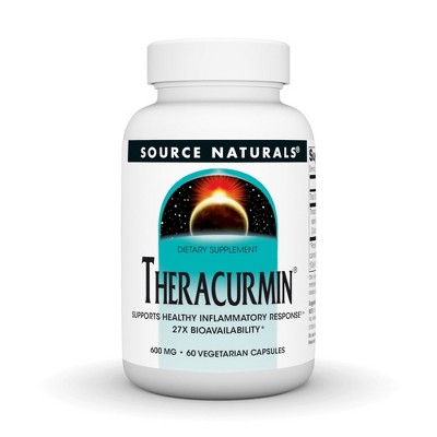 Theracurmin 600mg by Source Naturals, Inc.  -  60 VegCap