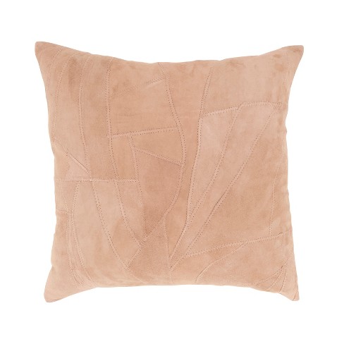 Saro Lifestyle The Corium Collection Classic Leather Throw Pillow, Poly Filled - image 1 of 3