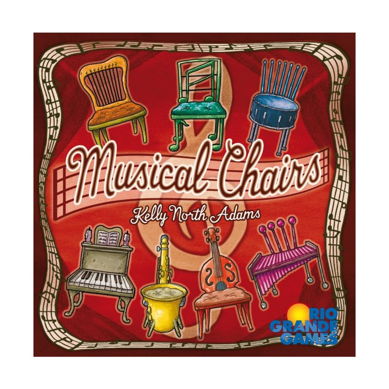 Musical Chairs Board Game, 1 of 4