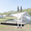 Unique Bargains Aluminum Alloy Adjustable Replacement Camping Tarp Poles for Shelter - 2 of 4