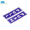 Unique Bargains PVC Self-Adhesive Waterproof Store Vertical Push Pull Door Sign 4 Set - 3 of 4