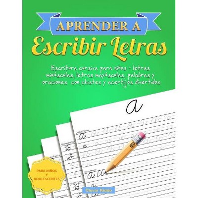 Aprender a escribir letras - by  Clever Kiddo (Paperback)