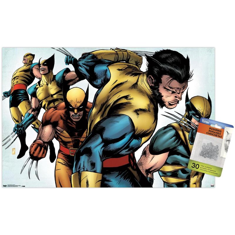 Trends International Marvel Comics - Wolverine - Evolution Unframed Wall Poster Prints, 1 of 7