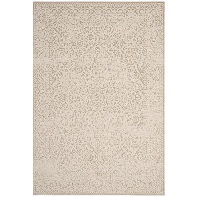 Noble NBL612 Power Loomed Indoor Area Rug - Beige/Ivory - 5'1"x7'6" - Safavieh.
