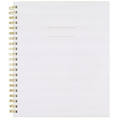 1 Subject Spiral Notebook Gray Stripe - Sugar Paper Essentials