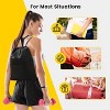 MaseiKar Drawstring Backpack Water Resistant String Bag Sports Sackpack Gym Sack with Side Pocket for Men Women - 2 of 4