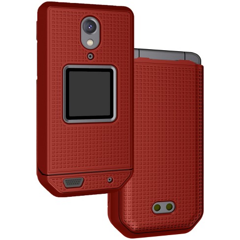 Nakedcellphone Hard Case For Cat S22 Flip Phone - Red : Target