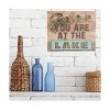 Transpac Wood 19 in. Multicolor Spring You Are At The Lake Wall Decor - 2 of 4
