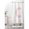 Deny Designs April Lane Art Block Monogram Memory Foam Bath Mat - 4 of 4
