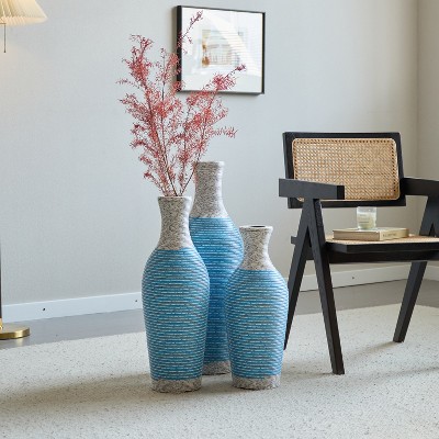 Desktop Vase, Brown Decorative Floor Vase, Classic and Neat Floor Vase, High Independent Flower Stand