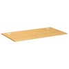 VidaXL Desk Top 39.4 in.x23.6 in.x0.6 in. Bamboo - 2 of 4