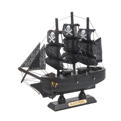 Beachcombers Small Black Pearl Pirate Ship