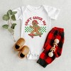 The Juniper Shop Gingerbread Man Skateboard Baby Bodysuit - 2 of 3