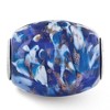 Black Bow Jewelry Fenton Blue with Danube Glass & Sterling Silver Barrel Bead Charm - 2 of 3
