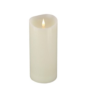 10" HGTV LED Real Motion Flameless Ivory Candle Warm White LED Lights - National Tree Company - 1 of 4