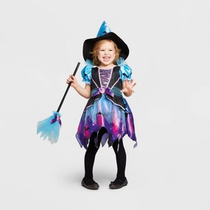 Halloween Toddler Moonlight Silhouette Witch Halloween Costume 2T-3T - Hyde & EEK! Boutique , Women