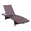 Relax Wicker Chaise lounge with folding legs
Price is for a Set of 2

Aluminum frame with flat PE wicker - 2 of 4