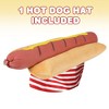 ArtCreativity Plush Funny Hot Dog Hat Costume Accessory - 3 of 4
